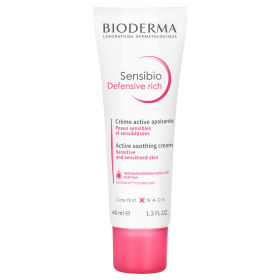 BIODERMA SENSIBIO DEFENSIVE RICH BOGATY AKTYWNY KREM KOJĄCY DO SKÓRY WRAŻLIWEJ 40 ml